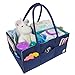 MI RISINGSTAR Baby Diaper Caddy Organizer for Changing Table - Large Portable Nursery Storage Bin for Diapers and Baby Essentials - Baby Shower Gift for Boy or Girl