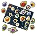 Wooden Peg Puzzle, Planets Theme - Learning Educational Pegged Puzzle for Toddler & Kids (12 pcs) Gleeporte