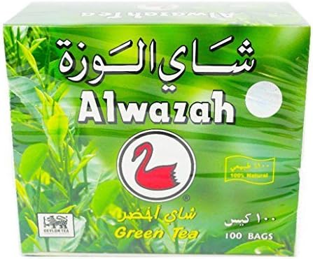 Alwazah green tea 100-bag box 200-g (3 Units Per Order)