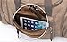 Kenox Oversized Canvas Travel Tote Luggage Weekend Duffel Bag (Coffee)