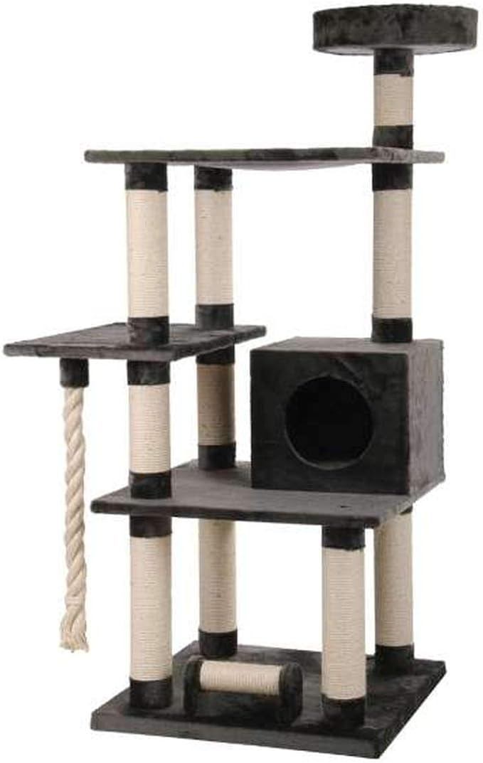 Arbre A Chat Maine Coon 2 Gris Amazon Fr Animalerie