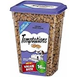 Temptations Whiskas Cat Treats, Creamy Dairy Flavor, 16oz