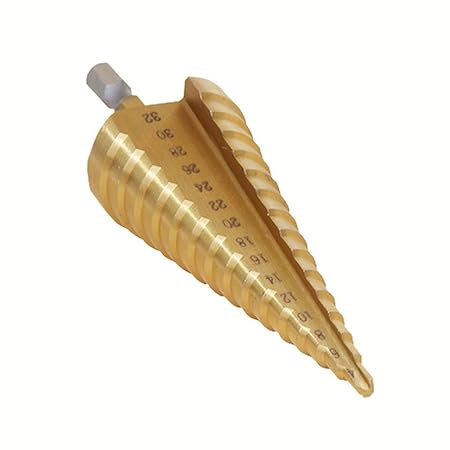 Generic High Quty 4-32mm New The Pagoda Shape HSS Hex Shank Pagoda Metal Steel Step Drill Bit Hole Cutter Cut Tool