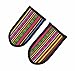 Orchidtent Pot Hot Handle Holder Machine Washable and Heat Resistant for Everyday Kitchen Cooking and Baking, Set of Two