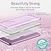 ESR Makeup Glitter Case Compatible for The Samsung Galaxy S9, Glitter Sparkle Bling Case Protective Cover [Three Layer][Supports Wireless Charging] for Galaxy S9 5.8 inch, Purple(Released in 2018)