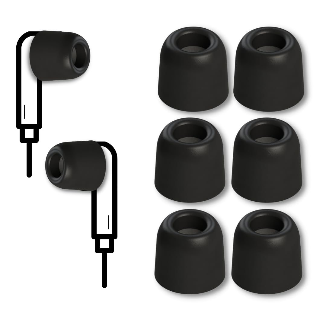 Comply 3 Pairs TZ-500 Core Series Earplugs for 64 Audio AKG Axil Size Large