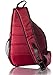 7Senses Sling Bag Crossbody Backpack Shoulder Bag - Travel Backpack Multipurpose Daypack for Men & Women,Wine Red,One Size