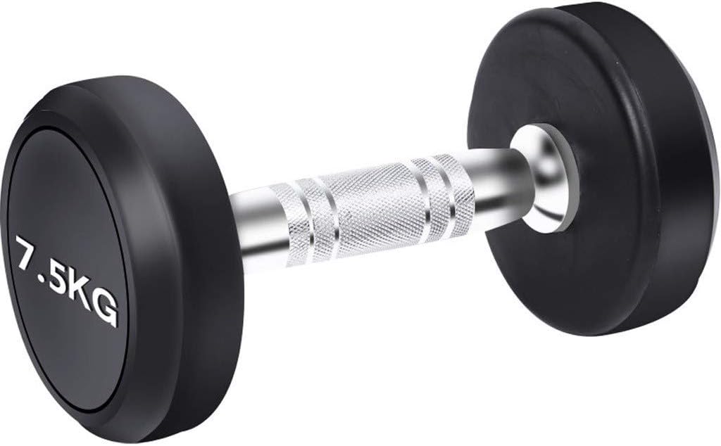 DUOER Dumbbell Exercise & Fitness Dumbbells Fixed Dumbbell Single Rubber Coated Dumbbell Body Sculpting Hand Weights Dumbbell Dumbbell Dumbbells