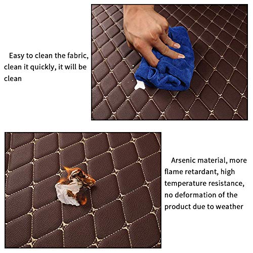 Tuqiang Op maat gemaakte kofferbakmatten voor Macan 2014-2018 3D-volledige bedekking, leer, kofferbakbescherming… - Afbeelding 7