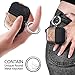 for Air Pod Holder Portable Anti-Lost Strap Silicone Case for AirPods (Sunset)