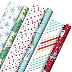 Hallmark Trendy Reversible Christmas Wrapping Paper