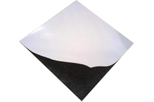 Black Heat Resistant Thin Silicone Rubber Gasket Sheet Adhesive Back,1/25 by 12 by 12 inch