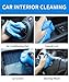 SYOSIN Keyboard Cleaner Universal Dust Cleaning Gel Dirt Bacteria Cleaner for Laptops, Car Vents, Printers, Calculators (Blue)