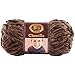 Lion Brand Yarn 531-126 Chenille Yarn, Brownstone