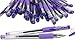 Sargent Art 100 Purple Glitter Gel Pen Bulk Pack, Drawing