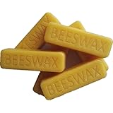 Beesworks® (6) 1oz Yellow Beeswax Bars - Package of (6) 1oz Bars (6oz) - Cosmetic Grade
