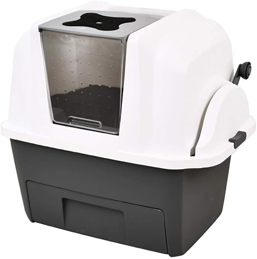 Bhdyhm Litiere Pour Chat Autonettoyant Simply Clean Litiere Automatique Toilette Pour Chat De Semi Automatique A Nettoyage Rapide Pour Animaux De Compagnie Amazon Fr Cuisine Maison