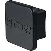 CURT Manufacturing 22272 2 In. Black Rubber Tube Cover