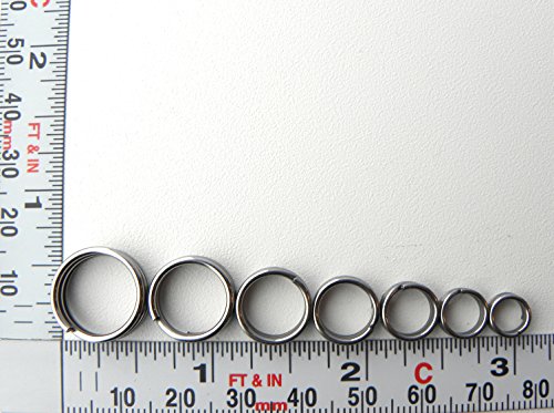 Super-Split-Rings-Triple-Wrapped-Stainless-Steel-Select-Size-Pack-of-25-Pieces Super-Split-Rings-Triple-Wrapped-Stainless-Steel-Select-Size-Pack-of-25-Pieces