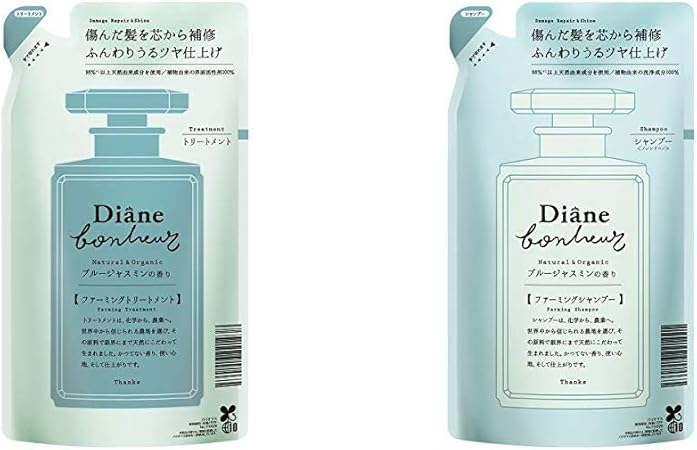 Amazon セット買い ダイアン ボヌール トリートメント ブルージャスミンの香り ダメージリペア シャイン 詰め替え 400ml ボヌール シャンプー ブルージャスミンの香り ダメージリペア シャイン 詰め替え 400ml ダイアン ボヌール ビューティー 通販