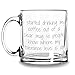 Tolerance Level Funny Glass Coffee Mug