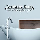 GUAngqi Rules pattern Home Removable Bathroom Wall Stickers Decal Vinyl Art Home Decor