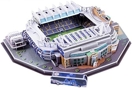 Stamford Bridge Stadium UK 3D Jigsaw Puzzle 38.53012CM 171pcs JaneToy