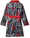 Star Wars Boys' Little Boys' Darth Vader Luxe Plush Robe, Gray, 4