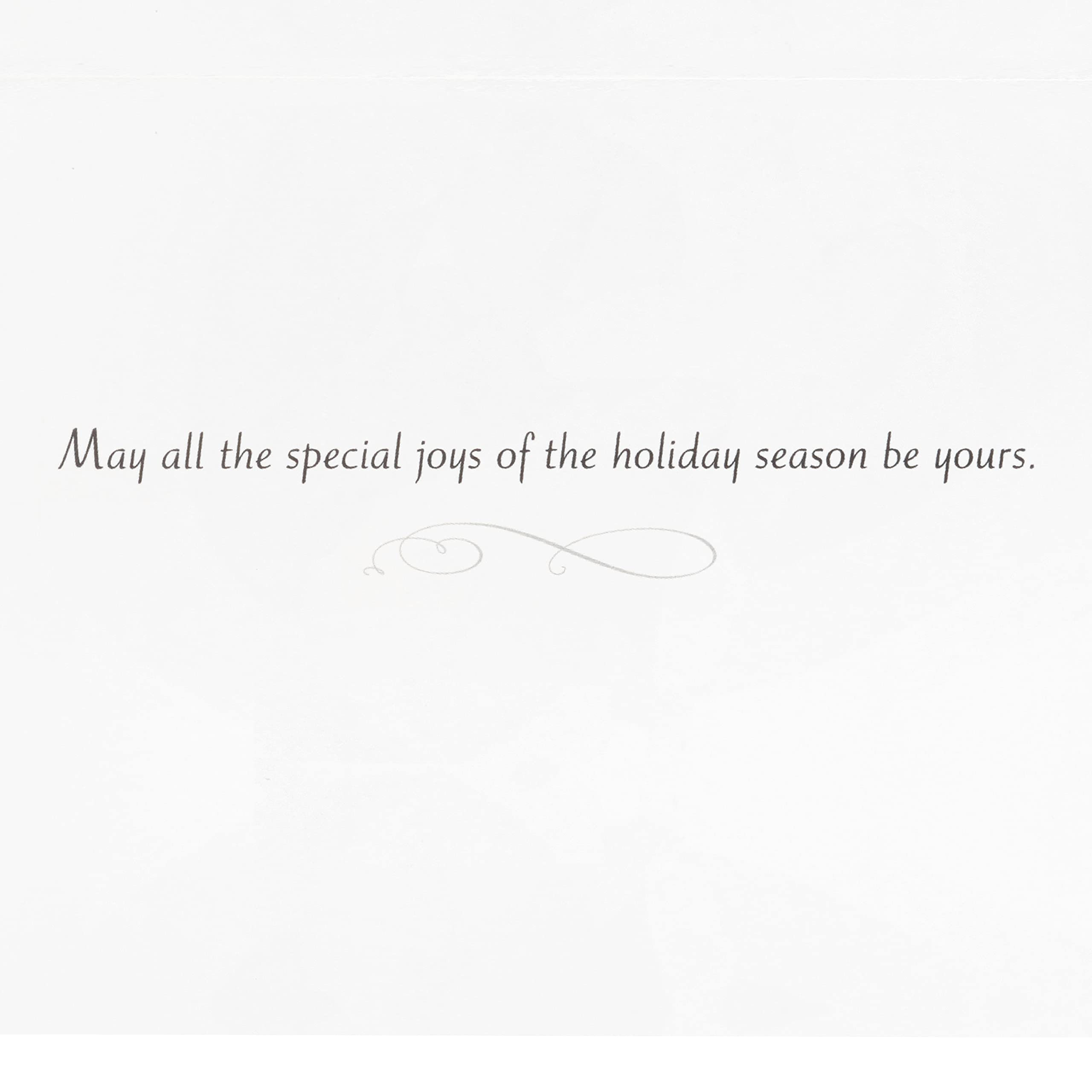 Hallmark Boxed Holiday Cards, Floral Season's Greetings (40 Cards with Envelopes)