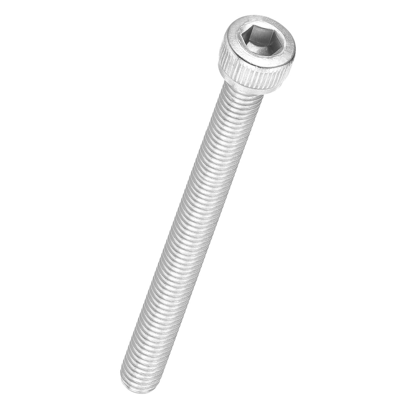 Kozelo 30pcs Socket Head Cap Screws - [M5-0.8 x 55mm] 304 Stainless Steel Allen Socket Drive for Electrical Motor 3D Printing Fan Engine Replacement Use, Silver — image 1