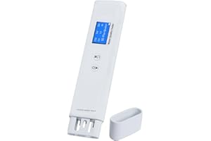 DANOPLUS Water Quality Tester for Drinking Water, Portable 6-in-1 TDS Meter TOC, COD, EC, UV275, Temp&TDS, Digital Drinking Water Quality Tester for Home, RV, Hiking, Camping, Travel, Well, Tap, Water Purifier