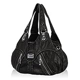Hynes Victory Vintage Vegan Leather Hobo Handbag