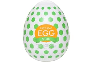 TENGA EGG STUD Egg Stud, White, 1 Piece, Green