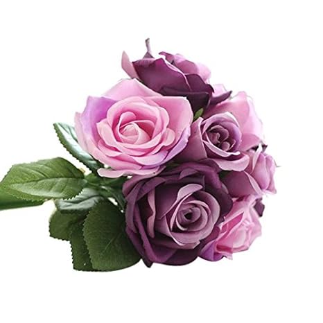Sammoson 2019 Fleur Artificielle Pour Décoration Blanche