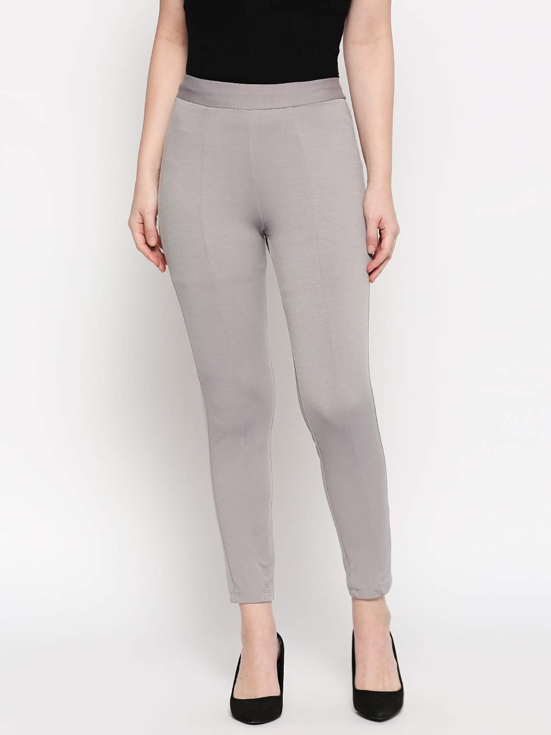Buy Desi belle Grey Jeggings for Women at Amazon.in