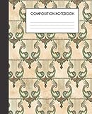 Composition Notebook: The Odyssey Tribute Pattern Nautical Blue College Ruled Notebook Lined School Journal