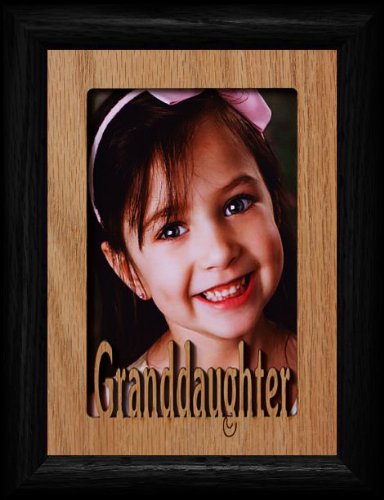 5x7 GRANDDAUGHTER Portrait Picture Frame Holds a 4x6 or