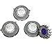 Silver Dragon Shave HQ8 Norelco Replacement Heads – HQ8/52 Blades Compatible with Philips Norelco Series 7100, 7200, 7300, 7700, 7800, 8800, PT/AT700, PT/AT800 & Aquatec Electric Shavers, Pack of 3