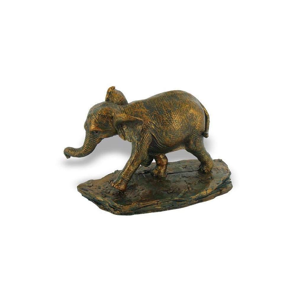 lachineuse Baby Elephant Bronze - Symbol of Luck