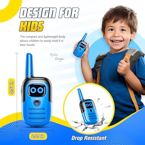 Brinquedos Crianças 3 4 5 6 7 8 9 10 anos, Walkie Talkie Kids Gift Boy 3-10 anos Brinquedos de Exterior para Crianças Presentes de Aniversário Brinquedos para Crianças 3-10 Anos