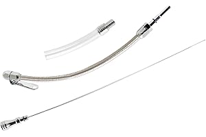 labwork Flexible Stainless Oil Dipstick Replacement for LSX LS1 LS2 LS6 4.8L 5.7L 6.0L 6.2L Engines