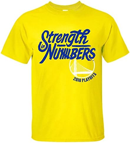 SKVV Men's Strength In Number 2016 Playoffs T-Shirt yellow XL