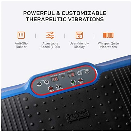 LifePro Waver Vibration Plate Exercise Machine - Whole Body Workout Vibration Fitness Platform w/ Loop Bands - Home… - Image 4