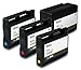 NUINKO Compatible Ink Cartridge Replacement for HP 932XL 933XL ( 4-Pack )