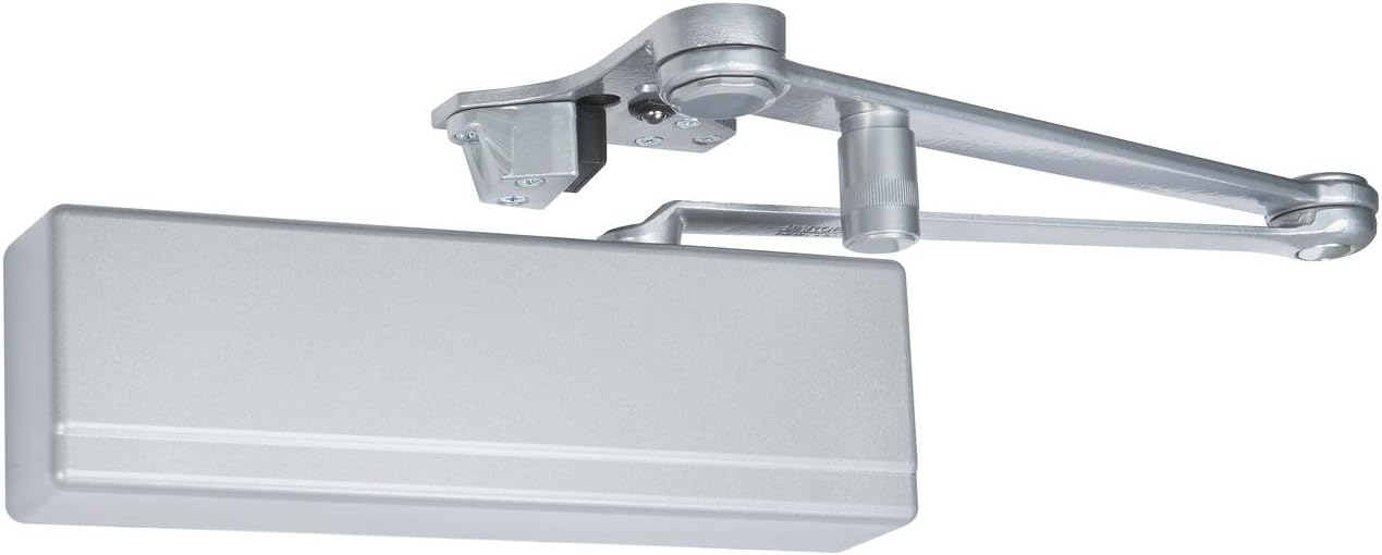 Sargent Powerglide 351 Series Grade 1 Aluminum Door Closer - Heavy Duty Hold Open With Open Parallel Arm And Compression Stop - 351 Cpsh En