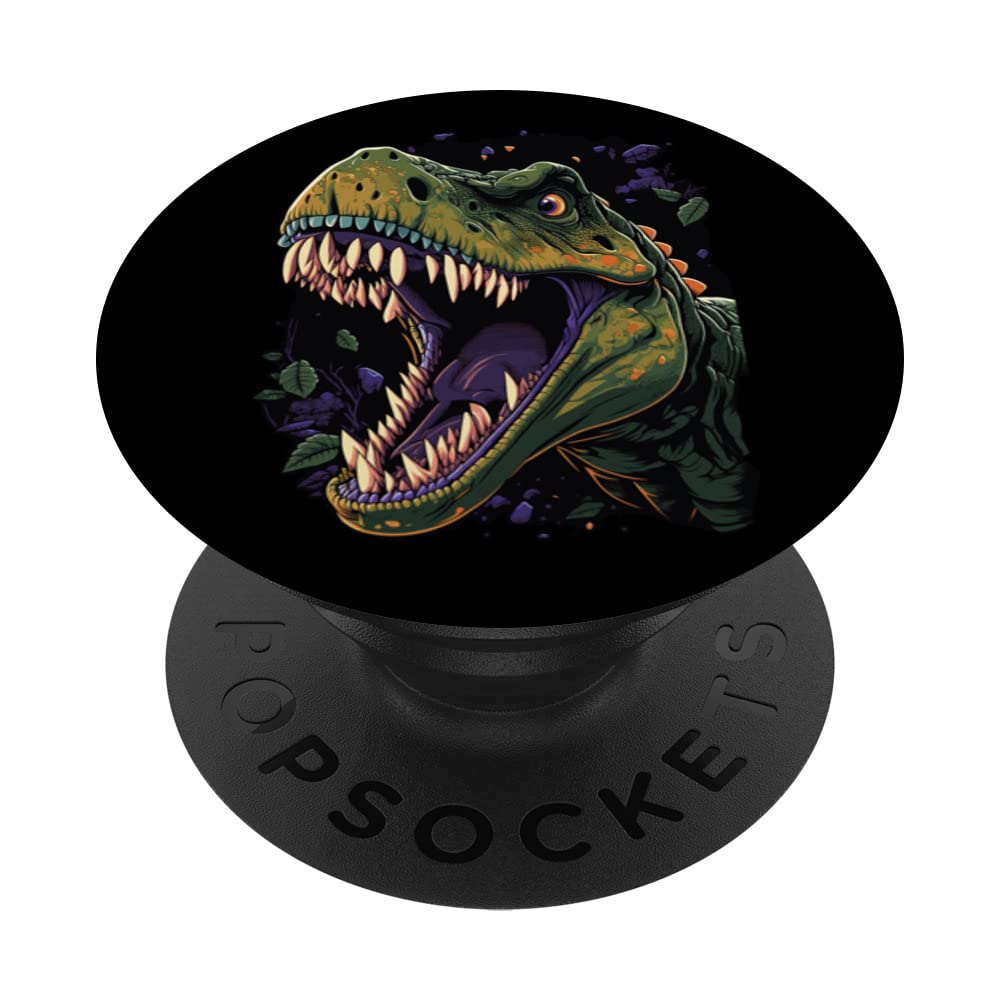 Roaring Tyrannosaurs Rex Trex Dinosaur PopSockets Swappable PopGrip