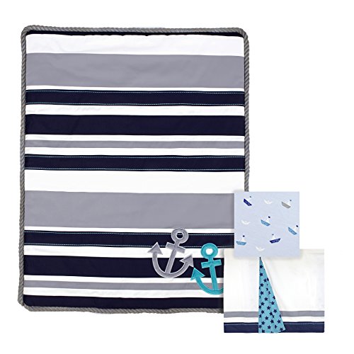 Just Born Crib Bedding Set, High Seas