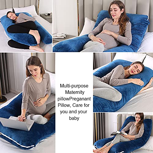 Pregnancy Body Pillow for Sleeping Oversize Plush U Shaped Pillowcase