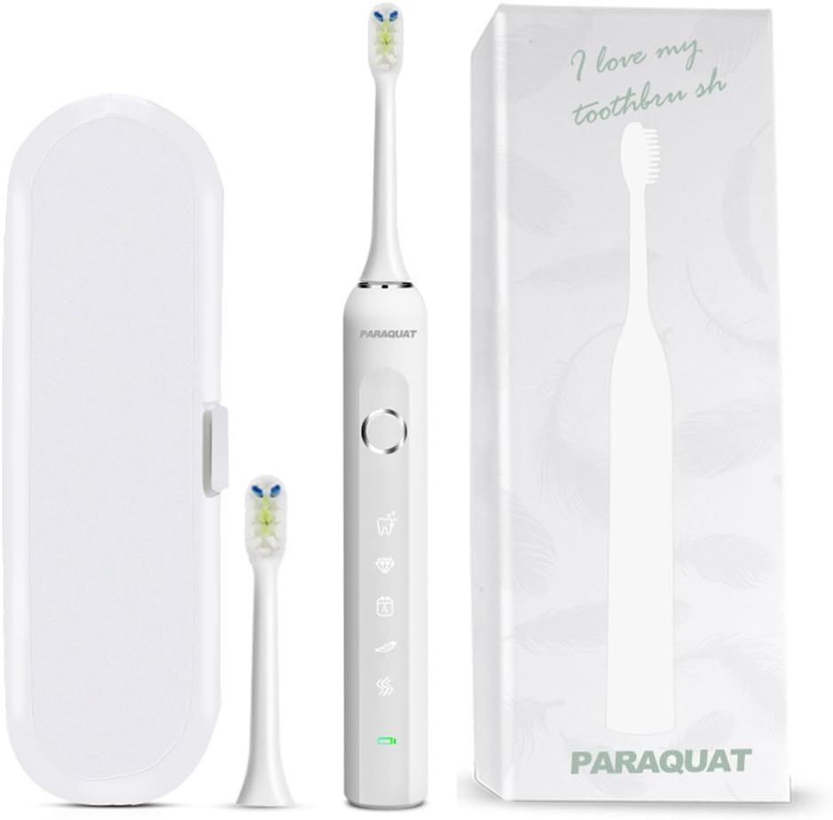 Adult Electric Rechargeable Toothbrush Couple White Portable Led Smart Toothbrush USB Vibrating Sonic Toothbrush Child Charging Waterproof Oral Care