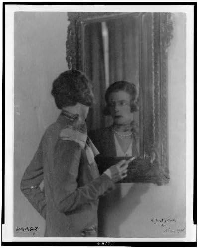 Amazon Photo Nancy Cunard Withミラー反射 カーティスmoffat 1925 アートフレーム ポスター オンライン通販